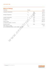 GW QSLM31.QM-H1HV-XX55-1-65-R18 Datasheet Page 3