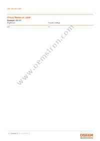 GW QSLM31.QM-H1HV-XX55-1-65-R18 Datasheet Page 9