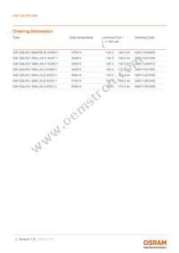 GW QSLR31.EM-LWLY-XX51-1-150-R18 Datasheet Page 2