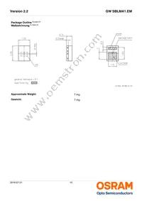 GW SBLMA1.EM-HQHS-XX55-L1N2-65-R18 Datasheet Page 15