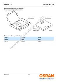 GW SBLMA1.EM-HRHS-XX35-L1L2-65-R18-LM Datasheet Page 21