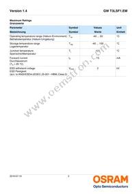 GW T3LSF1.EM-LRLT-40S5-1 Datasheet Page 3