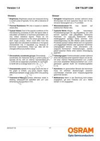 GW T3LSF1.EM-LRLT-40S5-1 Datasheet Page 17