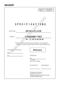 GW6DMD40NFC Datasheet Cover