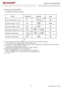 GW6NGWJCS0C Datasheet Page 5