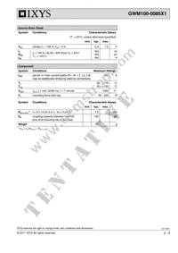 GWM100-0085X1-SMD Datasheet Page 2