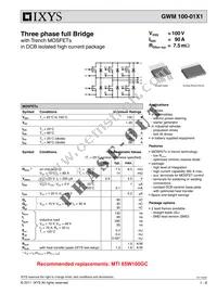GWM100-01X1-SMD Datasheet Cover