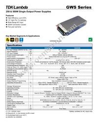 GWS25024 Datasheet Cover