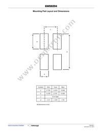 GWS9294 Datasheet Page 9