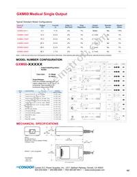 GXM60-5A11G Datasheet Page 2