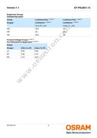 GY PSLM31.13-HQHS-5F5G-L2M2-100-R18 Datasheet Page 5