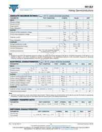 H11A1-X009 Datasheet Page 2