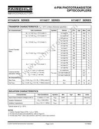 H11A617B300 Datasheet Page 3