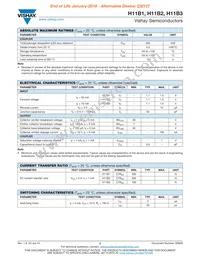 H11B2-X009T Datasheet Page 2