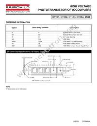 H11D4W Datasheet Page 6