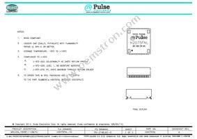 H2075FNLT Datasheet Cover