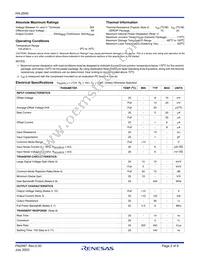 HA1-2540-5 Datasheet Page 2