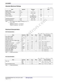 HA1630D07TEL-E Datasheet Page 5