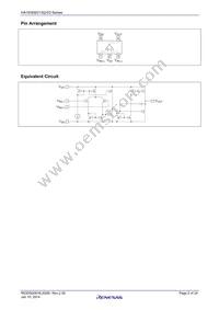 HA1630S03CMEL-E Datasheet Page 2