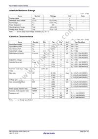 HA1630S03CMEL-E Datasheet Page 3