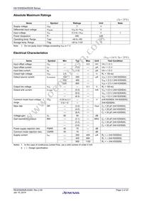 HA1630S04CMEL-E Datasheet Page 3