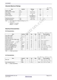 HA1630S07CMEL-E Datasheet Page 3