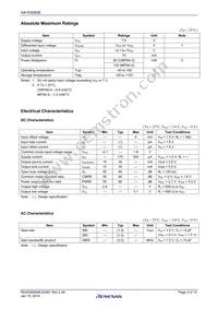 HA1630S08CMEL-E Datasheet Page 3