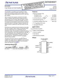 HA3-2425-5 Datasheet Cover