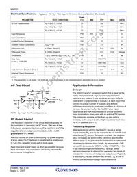 HA4201CBZ96 Datasheet Page 3