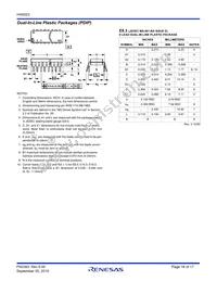 HA5023IPZ Datasheet Page 16