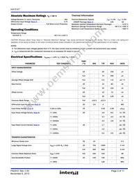 HA7-5147R5254 Datasheet Page 2