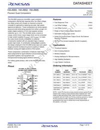 HA9P4905-5 Datasheet Cover