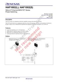 HAF1002-90STL-E Datasheet Page 3