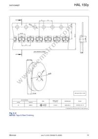 HAL1509SU-A Datasheet Page 13