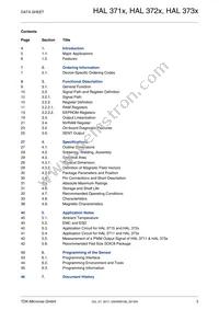 HAL3737UP-A Datasheet Page 3