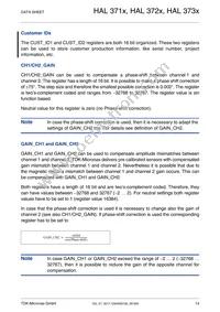 HAL3737UP-A Datasheet Page 14