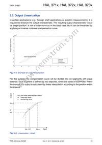 HAL3737UP-A Datasheet Page 19