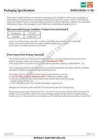 HAN1102W-1-TR Datasheet Page 12
