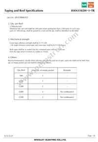 HAN1102W-1-TR Datasheet Page 18