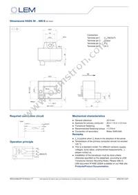 HASS 600-S Datasheet Page 3