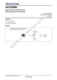 HAT2088R-EL-E Datasheet Page 3