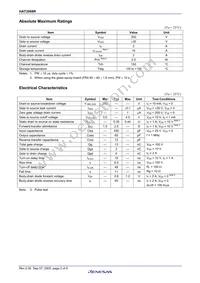 HAT2088R-EL-E Datasheet Page 4