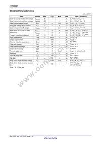 HAT2092R-EL-E Datasheet Page 4