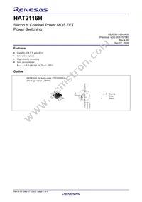 HAT2116H-EL-E Datasheet Page 3