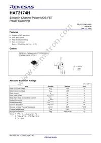 HAT2174H-EL-E Datasheet Page 3
