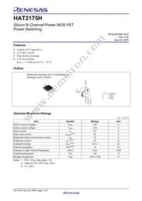 HAT2175H-EL-E Datasheet Page 3
