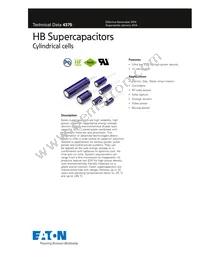 HB1850-2R5806-R Datasheet Cover