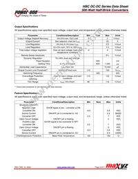 HBC25ZH-T Datasheet Page 3