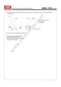 HBG-100-36A Datasheet Page 5