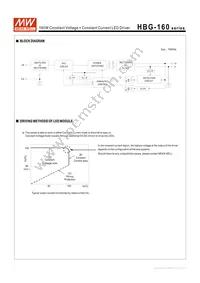 HBG-160-24B Datasheet Page 3